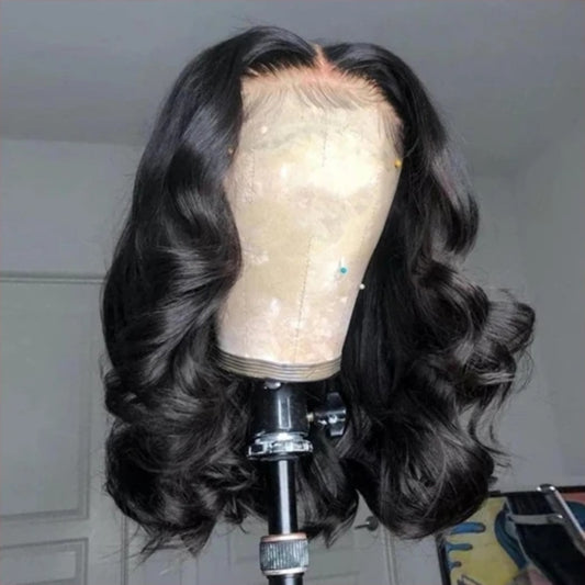 4X4 Body Wave Short Bob HD Lace Front Wig