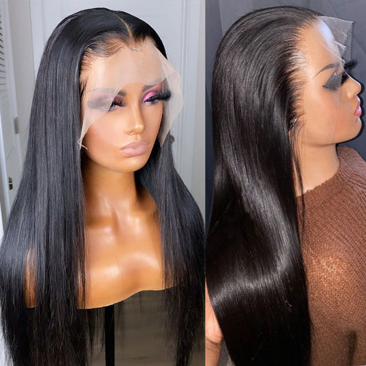 Brazilian Remy Silky Straight Lace Front Wig