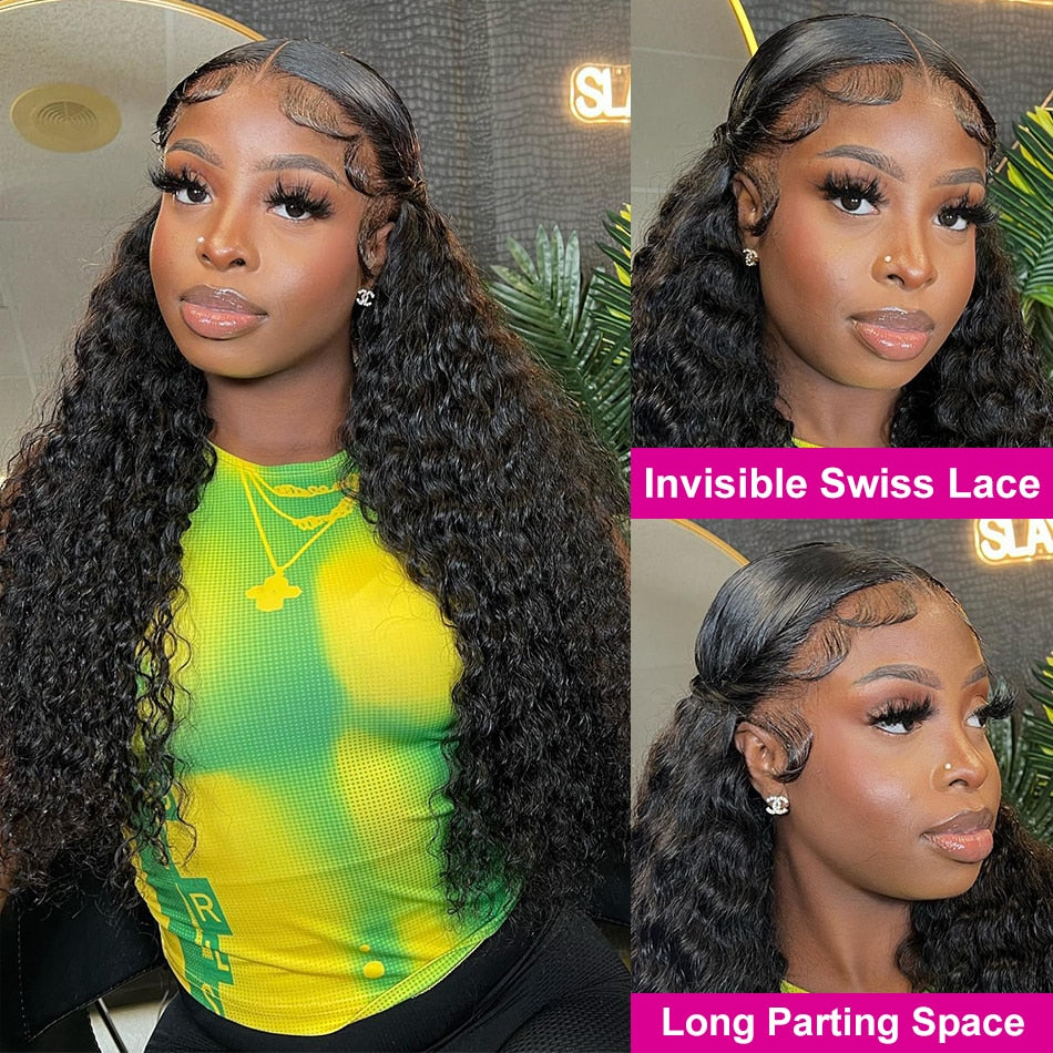 Brazilian Remy Loose Deep Wave Lace Front Wig