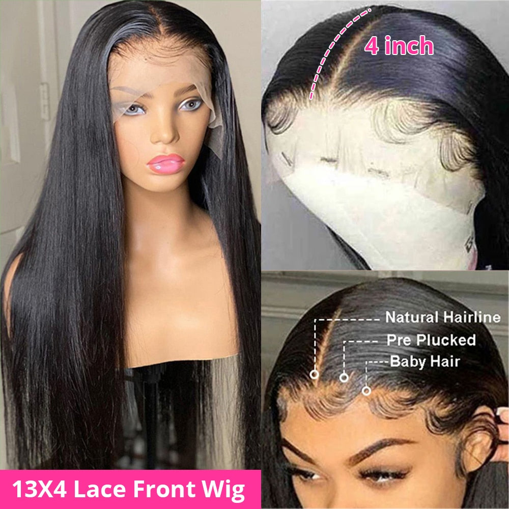 13X4 HD Lace Frontal Human Hair Wig