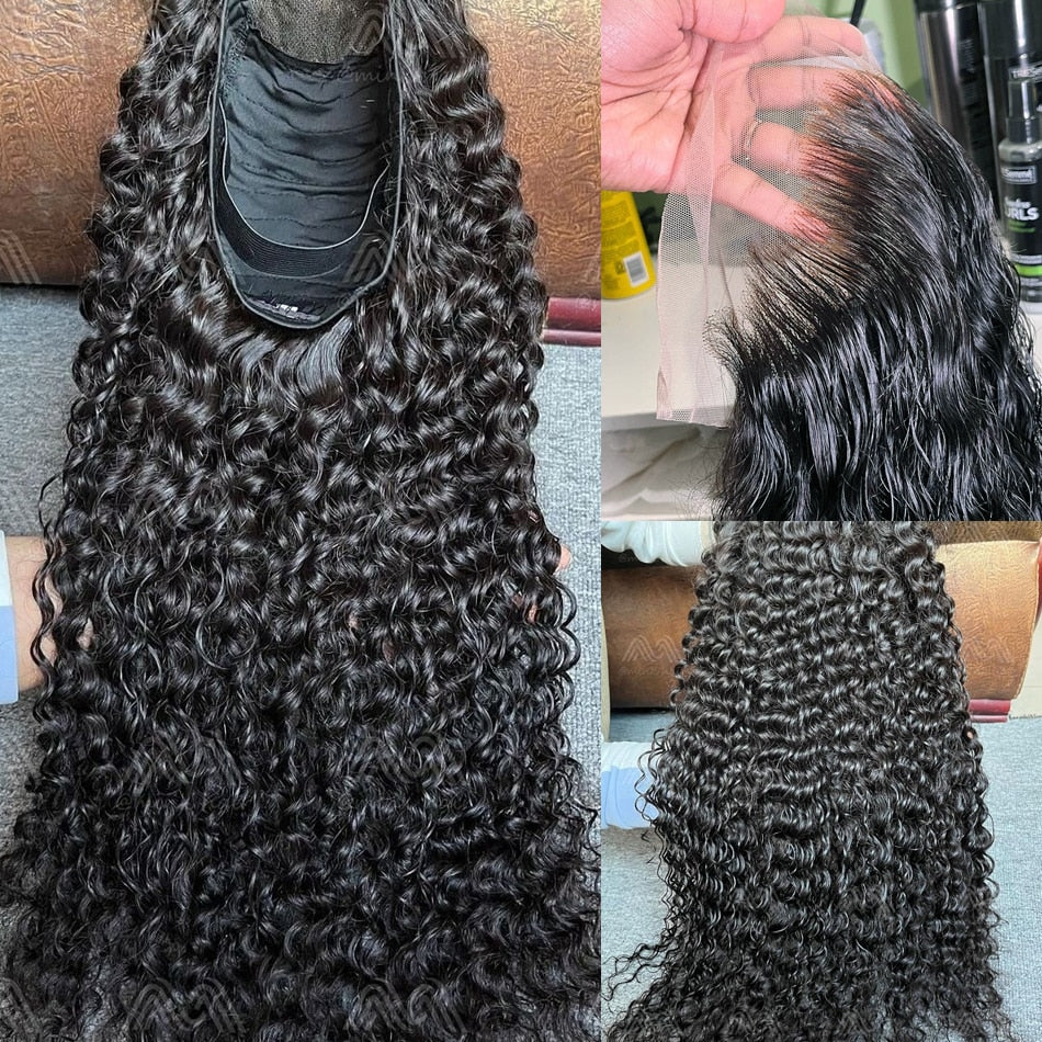 Brazilian Remy Deep Wave Lace Frontal Wig